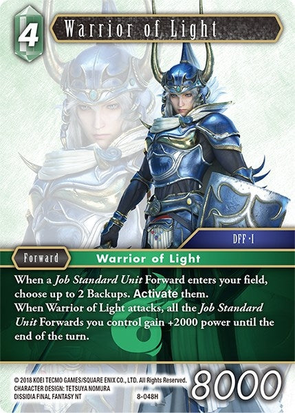 Warrior of Light (8) [OP8] - Final Fantasy TCG Single