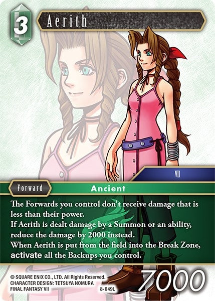 Aerith (8) [OP8] - Final Fantasy TCG Single