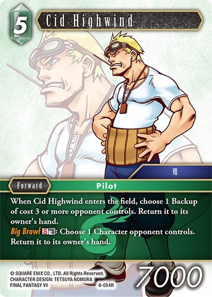 Cid Highwind (8) [OP8] - Final Fantasy TCG Single