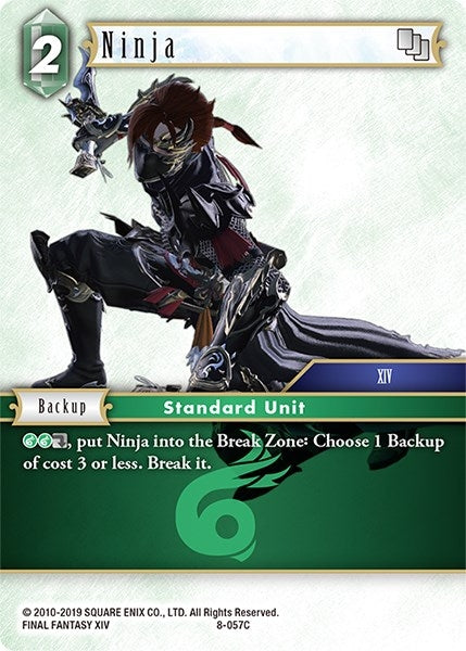 Ninja (XIV) (8) [OP8] - Final Fantasy TCG Single