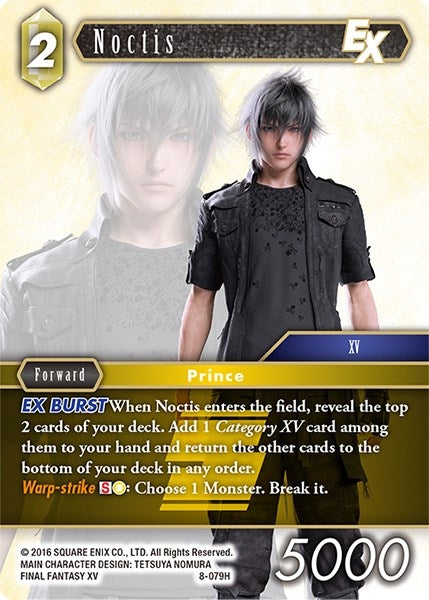 Noctis EX (8) [OP8] - Final Fantasy TCG Single