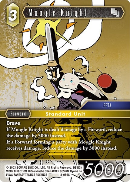 Moogle Knight (8) [OP8] - Final Fantasy TCG Single