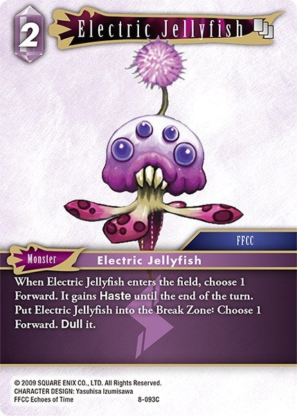 Electric Jellyfish (8) [OP8] - Final Fantasy TCG Single