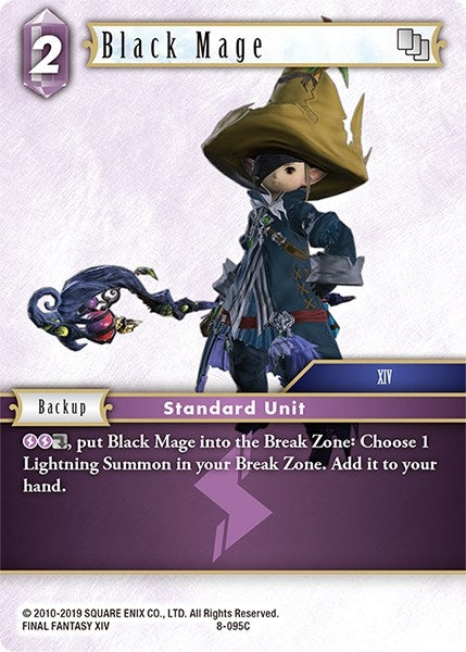 Black Mage (XIV) (8) [OP8] - Final Fantasy TCG Single