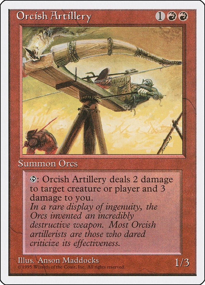 Orcish Artillery [4ED] - MTG Single