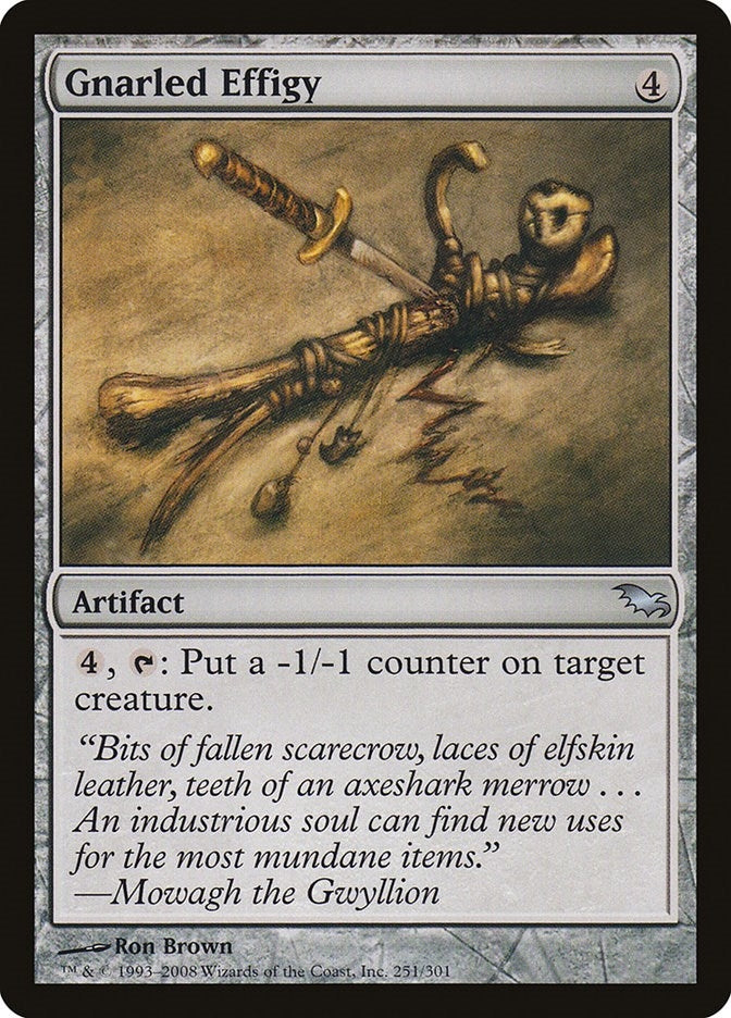Gnarled Effigy (251) [SHM] - MTG Single
