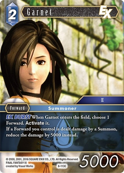 Garnet EX (8) [OP8] - Final Fantasy TCG Single