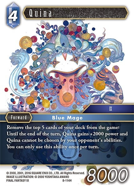 Quina (8) [OP8] - Final Fantasy TCG Single