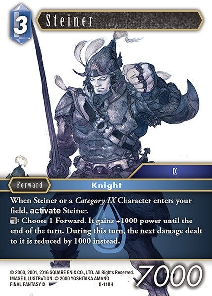Steiner (8) [OP8] - Final Fantasy TCG Single