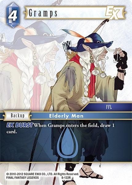 Gramps EX (8) [OP8] - Final Fantasy TCG Single
