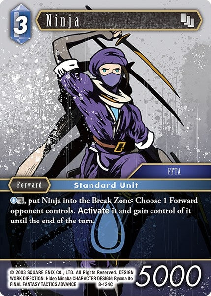Ninja (FFTA) (8) [OP8] - Final Fantasy TCG Single