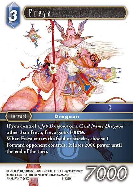 Freya (8) [OP8] - Final Fantasy TCG Single