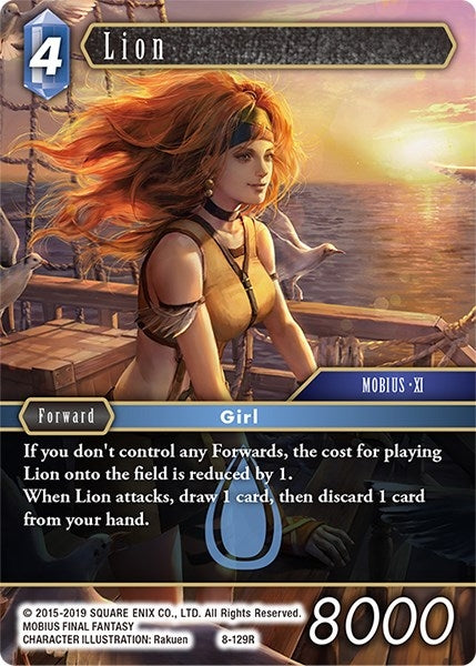 Lion (8) [OP8] - Final Fantasy TCG Single