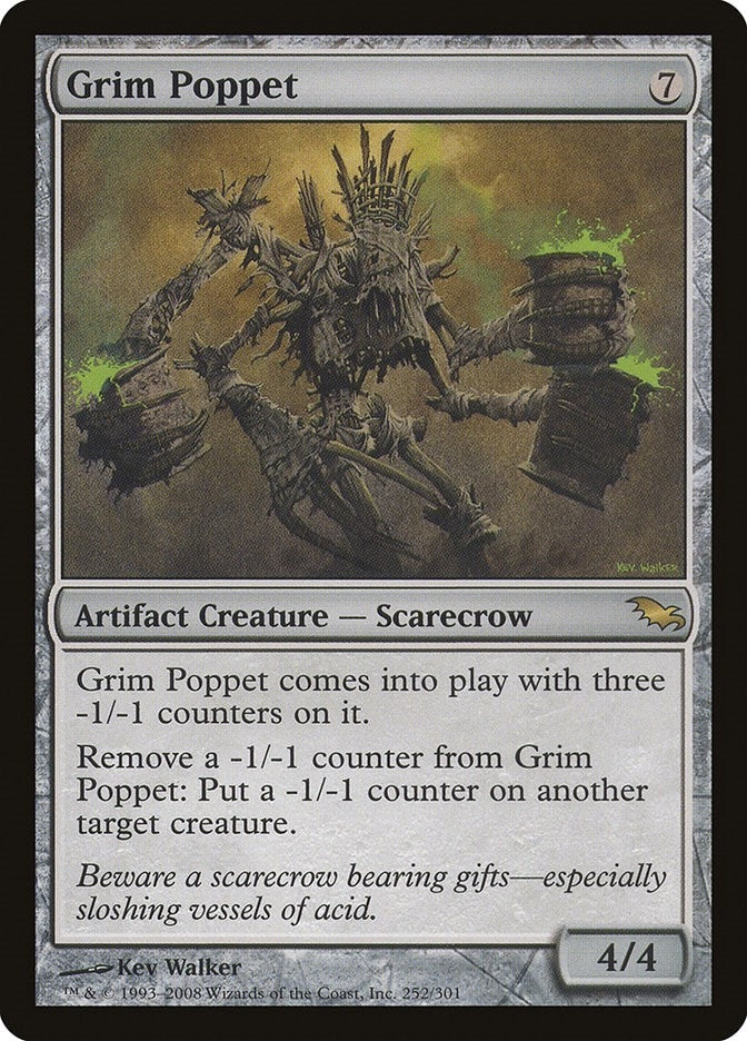 Grim Poppet (252) [SHM] - MTG Single