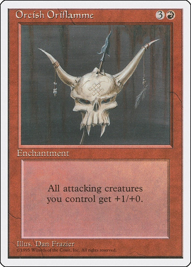 Orcish Oriflamme [4ED] - MTG Single