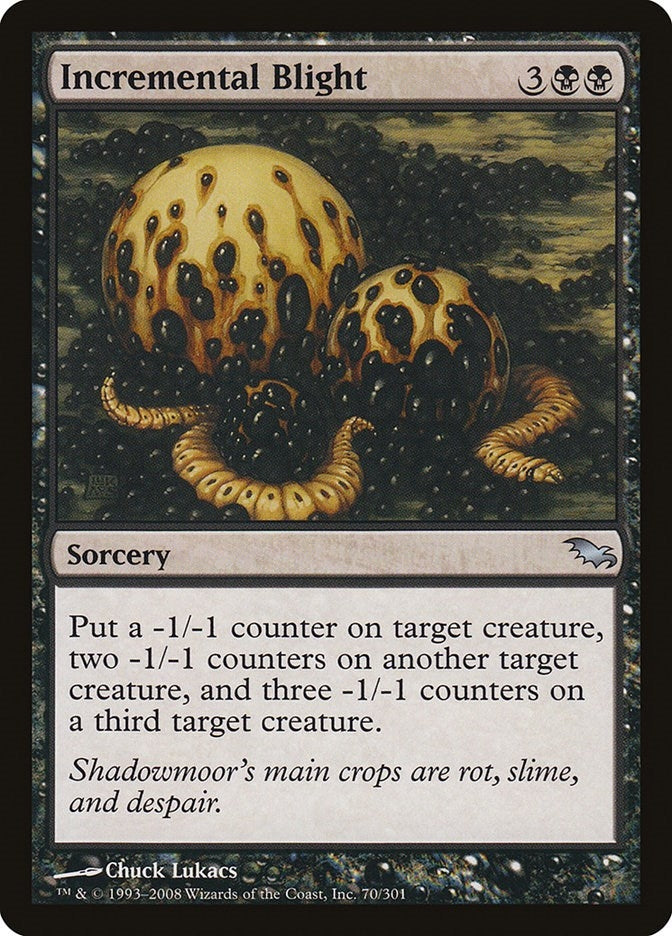 Incremental Blight (70) [SHM] - MTG Single