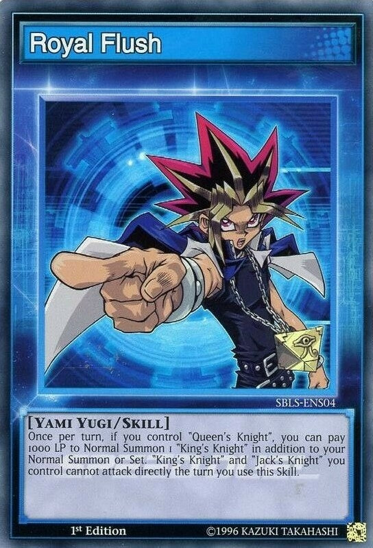 Royal Flush (4) (SBLS) - YuGiOh Single