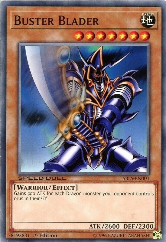 Buster Blader (1) (SBLS) - YuGiOh Single