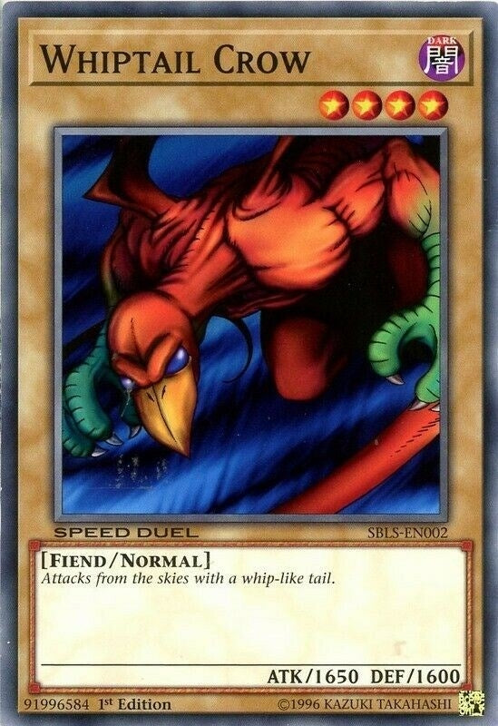 Whiptail Crow (2) (SBLS) - YuGiOh Single