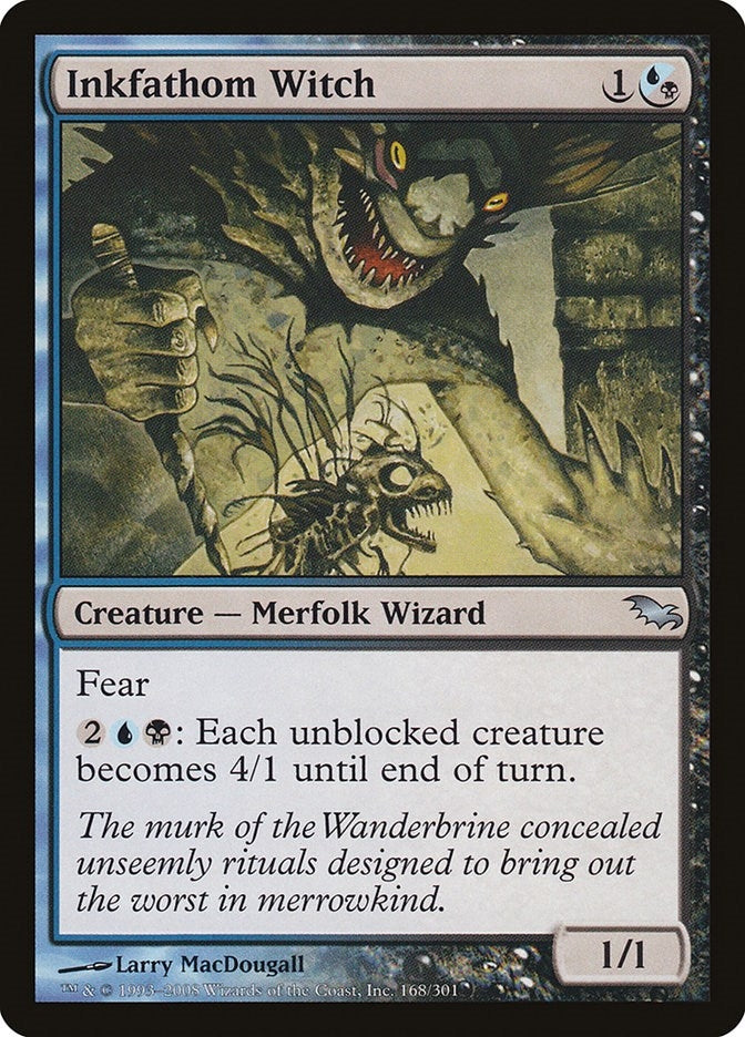 Inkfathom Witch (168) [SHM] - MTG Single