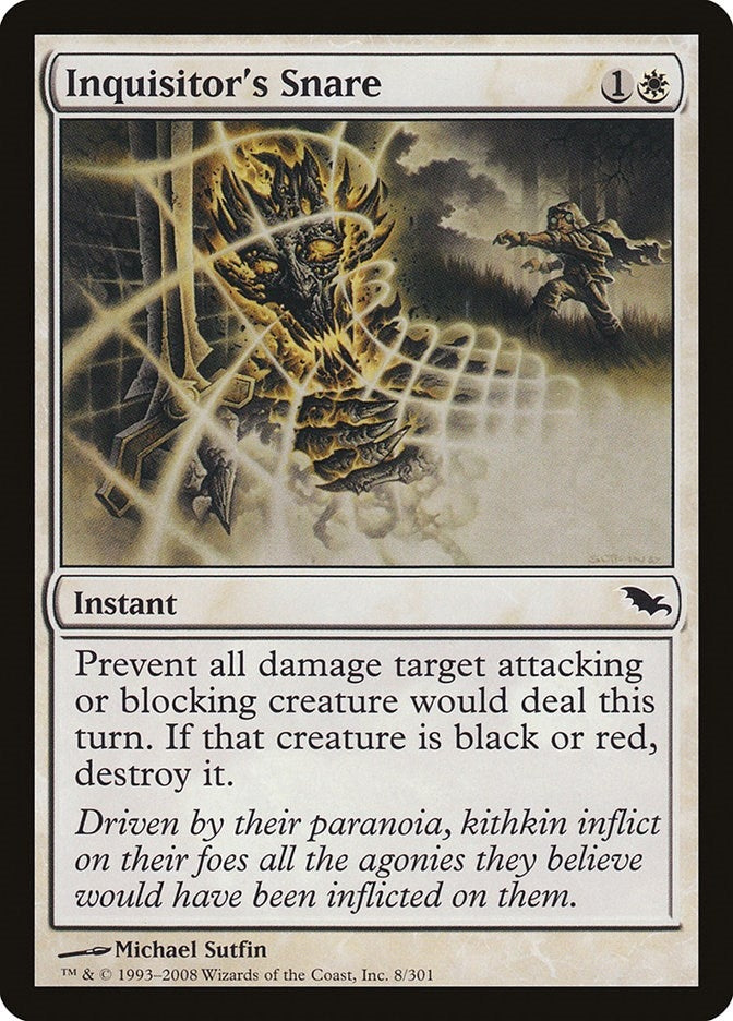 Inquisitor’s Snare (8) [SHM] - MTG Single