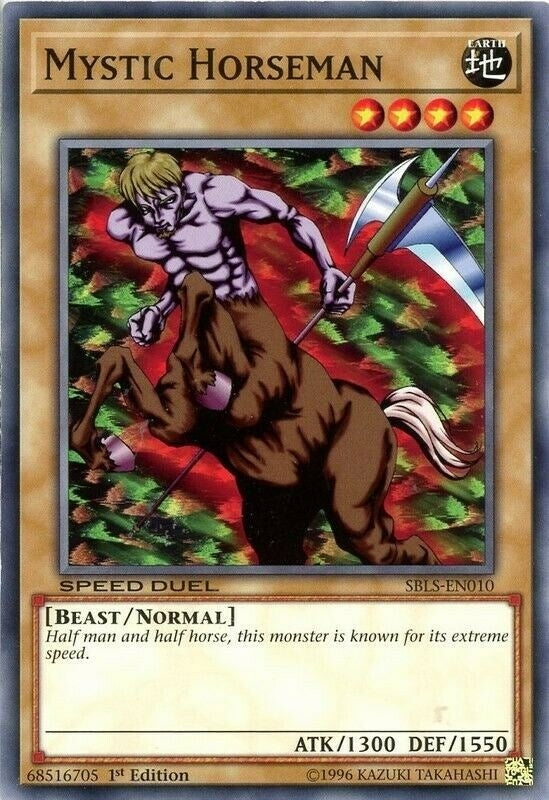 Mystic Horseman (10) (SBLS) - YuGiOh Single