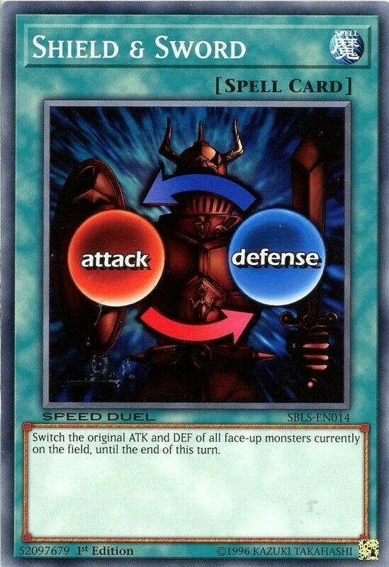 Shield & Sword (14) (SBLS) - YuGiOh Single