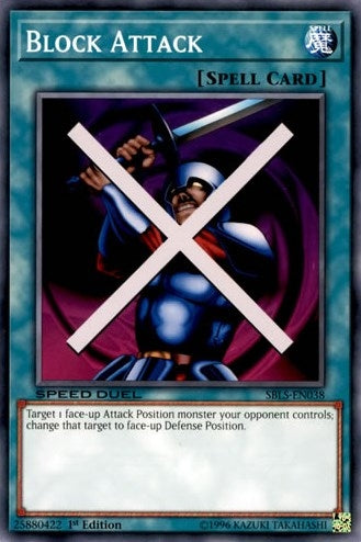 Block Attack (38) (SBLS) - YuGiOh Single