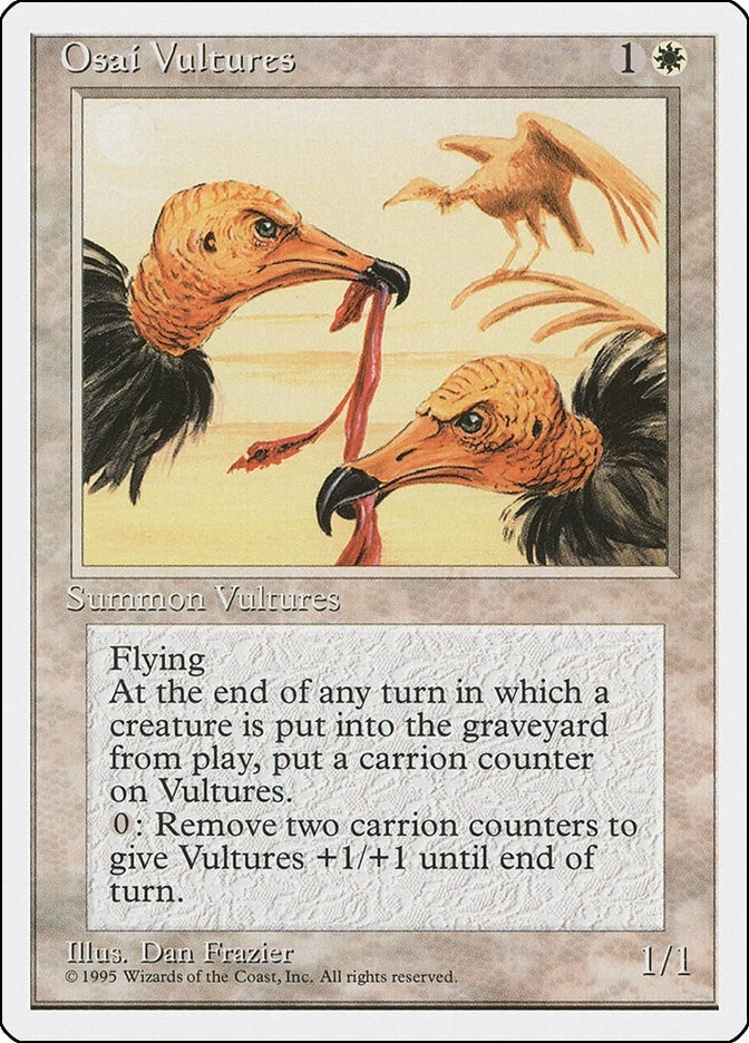 Osai Vultures [4ED] - MTG Single