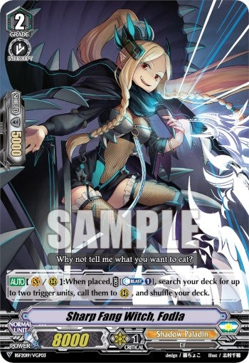 Sharp Fang Witch Fodla (Spring Fest 2019) (201903) [EVENT] - Cardfight Vanguard Single