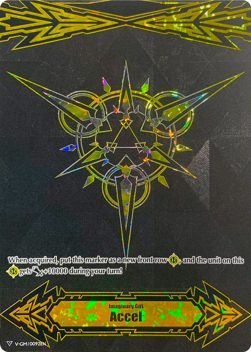 Imaginary Gift [Accel] - Spring Fest 2019 (Gold Tournament Foil) (92) [V-GM] - Cardfight Vanguard Single