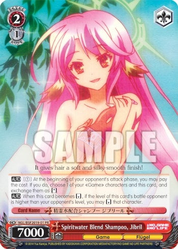 Spiritwater Blend Shampoo Jibril (Spring Fest 2019) (201901) [EVENT] - Weiss Schwarz Single