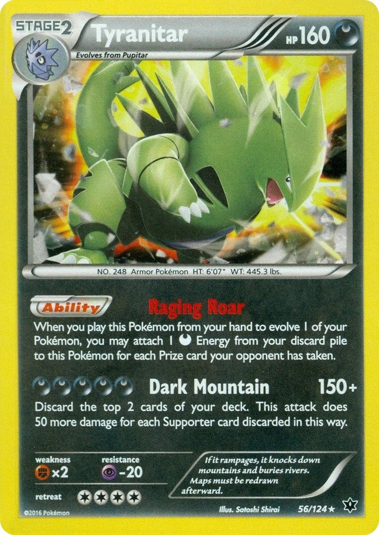 Image for Tyranitar - 56/124 (Cosmos Holo) (056/124) (Miscellaneous Cards & Products) - Pokemon