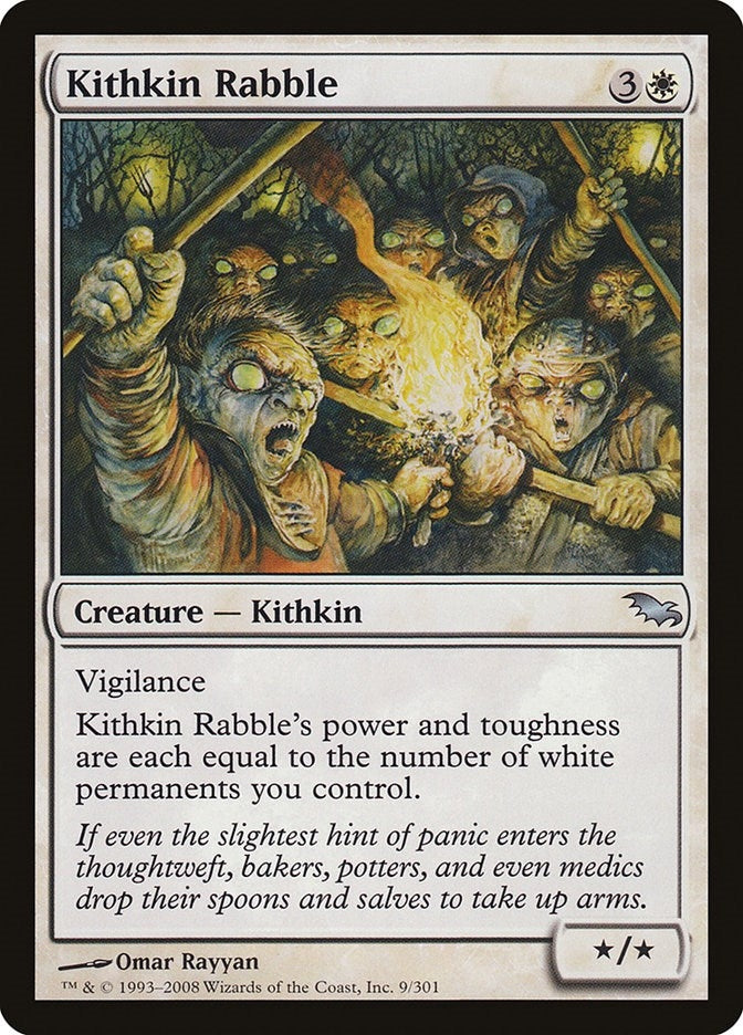 Kithkin Rabble (9) [SHM] - MTG Single