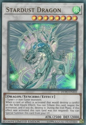 Stardust Dragon (103) (DUPO) - YuGiOh Single