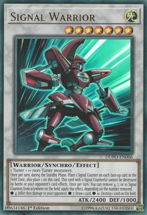 Signal Warrior (6) (DUPO) - YuGiOh Single