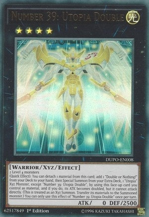Number 39: Utopia Double (8) (DUPO) - YuGiOh Single