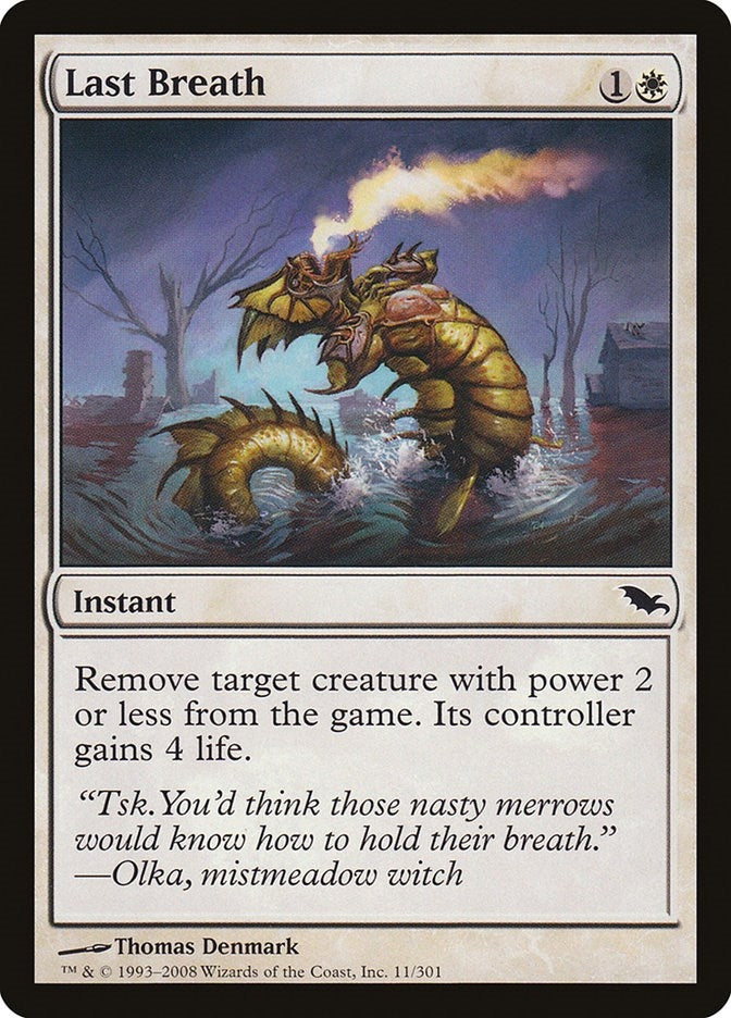 Last Breath (11) [SHM] - MTG Single