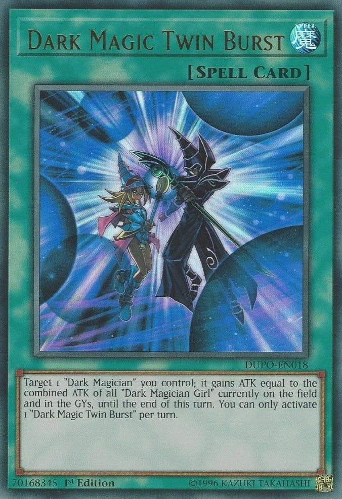 Dark Magic Twin Burst (18) (DUPO) - YuGiOh Single