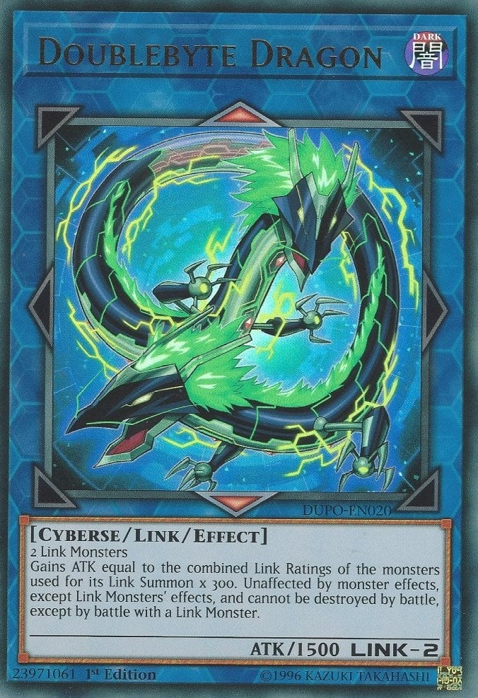 Doublebyte Dragon (20) (DUPO) - YuGiOh Single