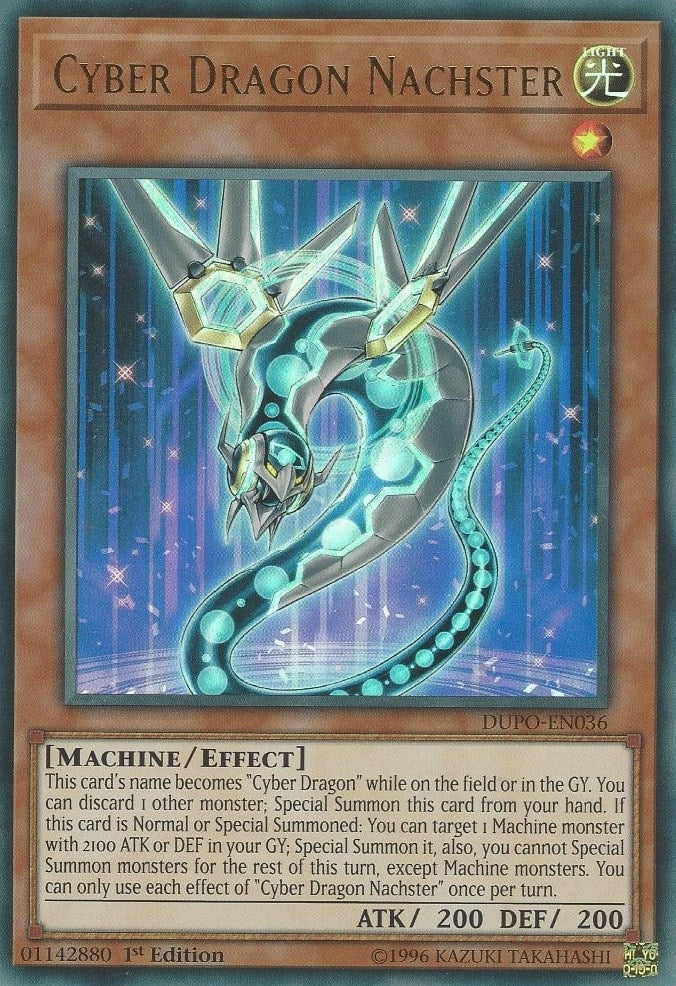 Cyber Dragon Nachster (36) (DUPO) - YuGiOh Single