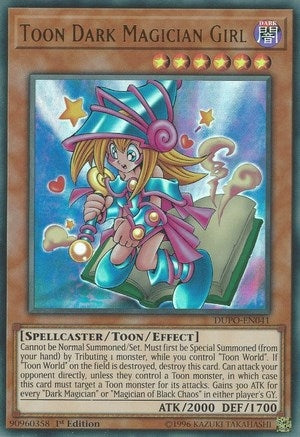 Toon Dark Magician Girl (41) (DUPO) - YuGiOh Single