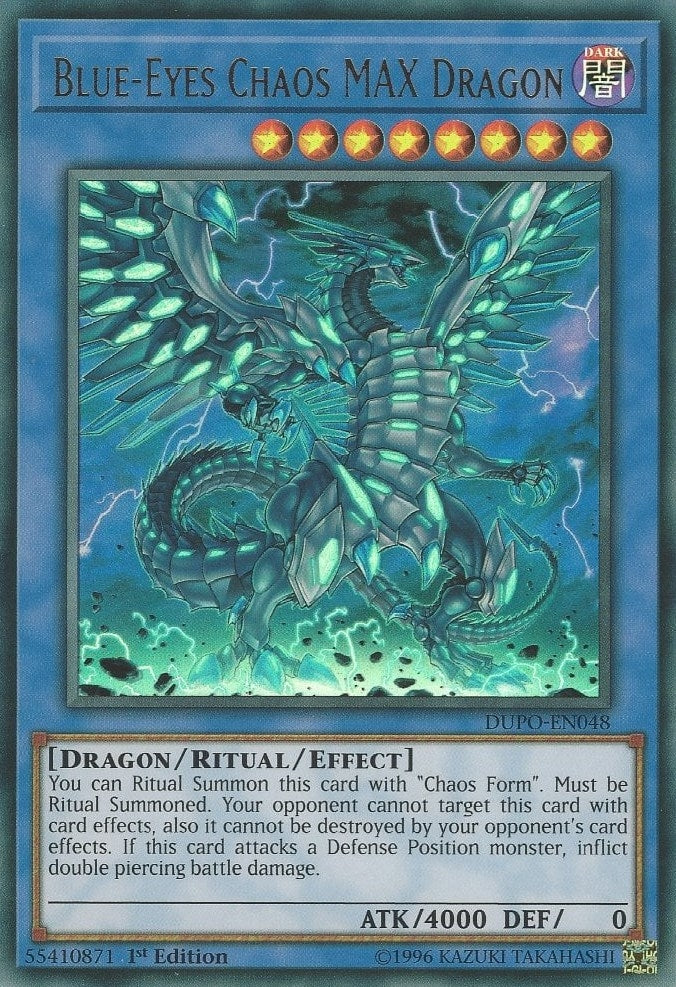Blue-Eyes Chaos MAX Dragon (48) (DUPO) - YuGiOh Single
