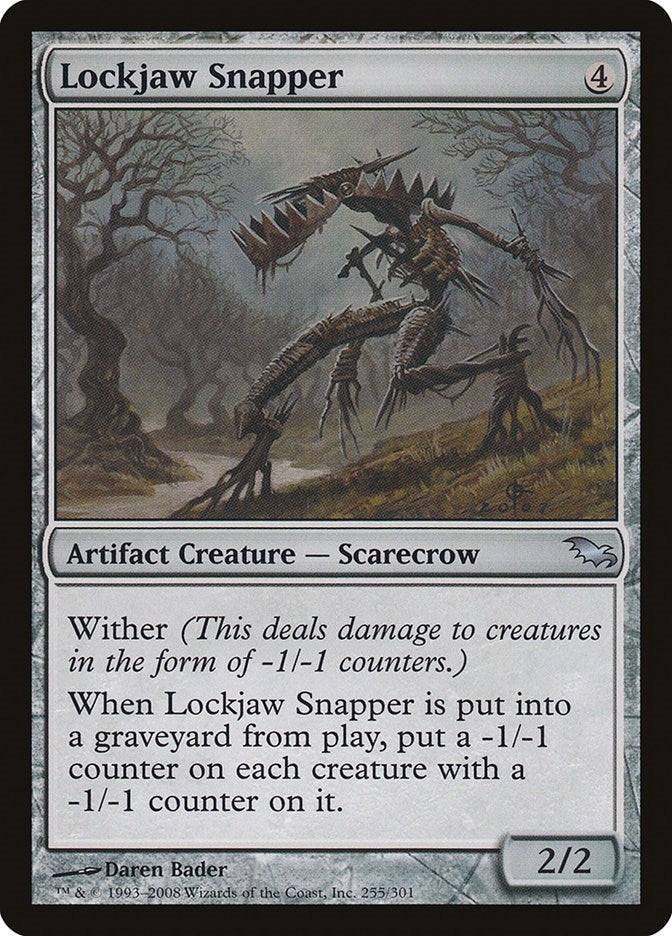Lockjaw Snapper (255) [SHM] - MTG Single