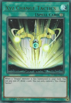Xyz Change Tactics (65) (DUPO) - YuGiOh Single