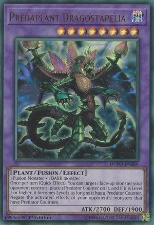 Predaplant Dragostapelia (69) (DUPO) - YuGiOh Single