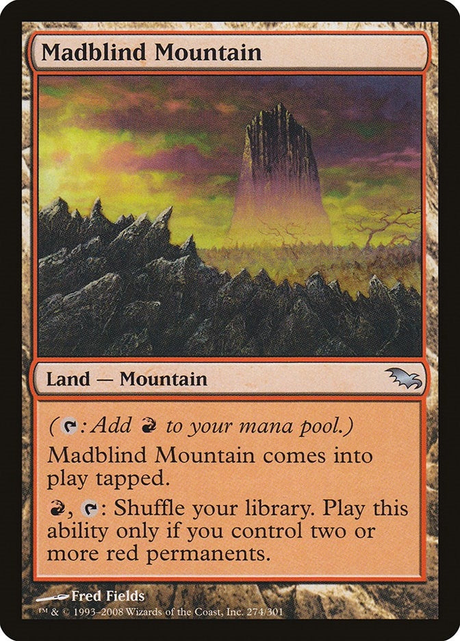 Madblind Mountain (274) [SHM] - MTG Single
