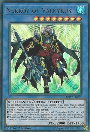 Nekroz of Valkyrus (89) (DUPO) - YuGiOh Single