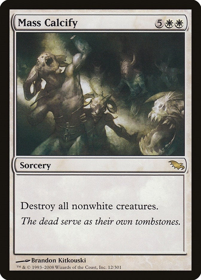 Mass Calcify (12) [SHM] - MTG Single