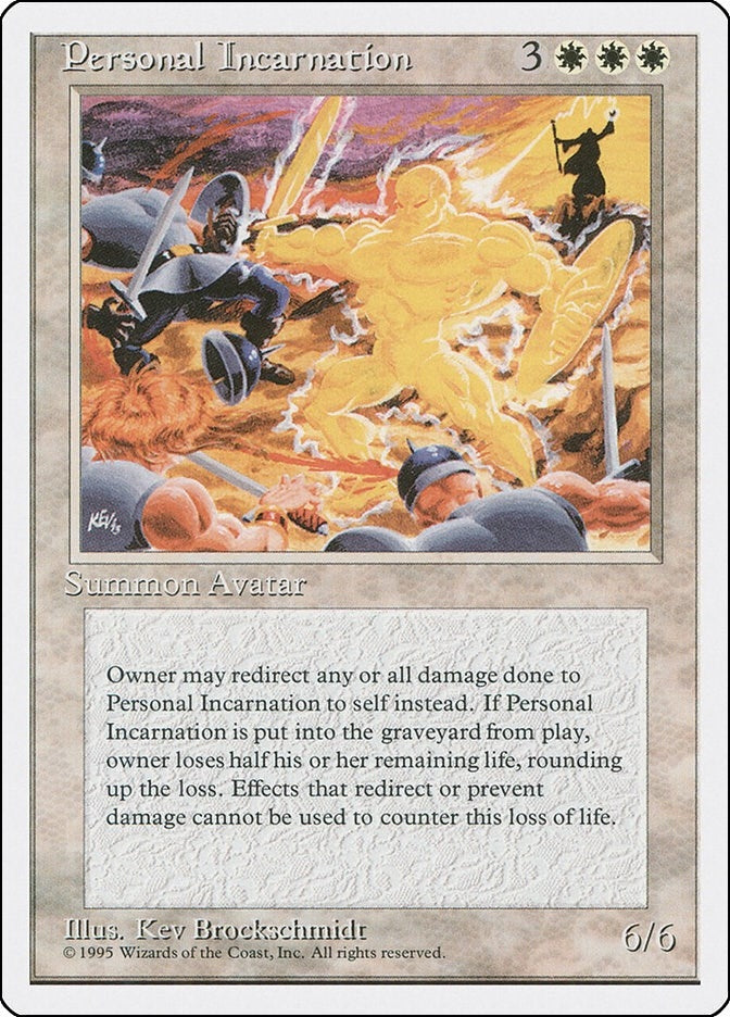 Personal Incarnation [4ED] - MTG Single